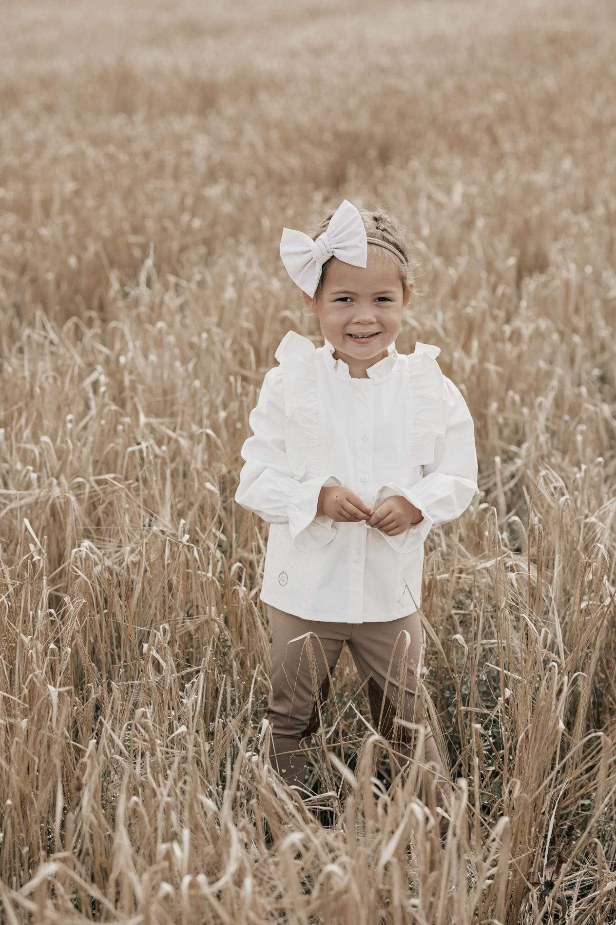 Bebé Biagio Hodeplagg Beige / One Size / Jente Luca - Hårsløyfe - Beige