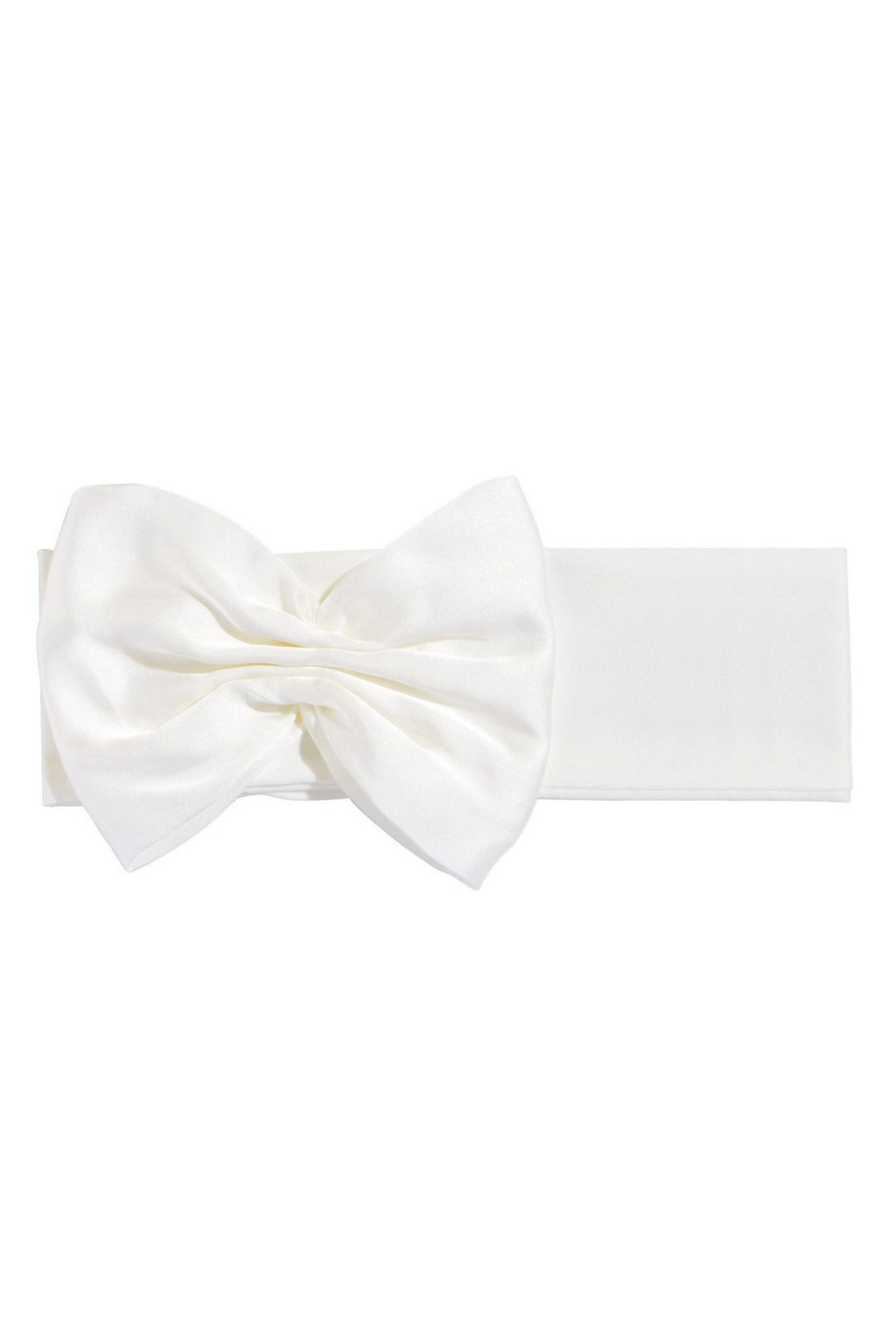 Bebé Biagio Hodeplagg Bella - Sateng pannebånd - Hvit