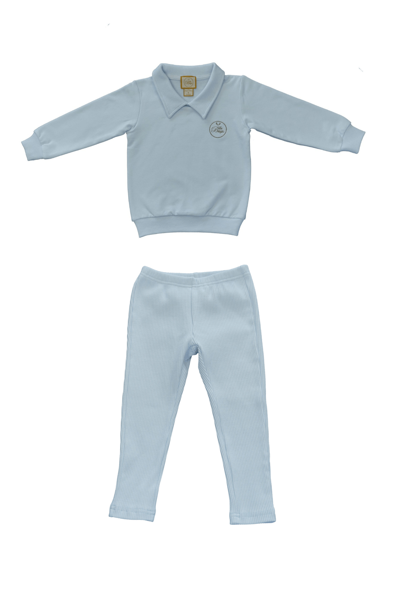 Bebé Biagio Joggedress Tuta Azzura Sett