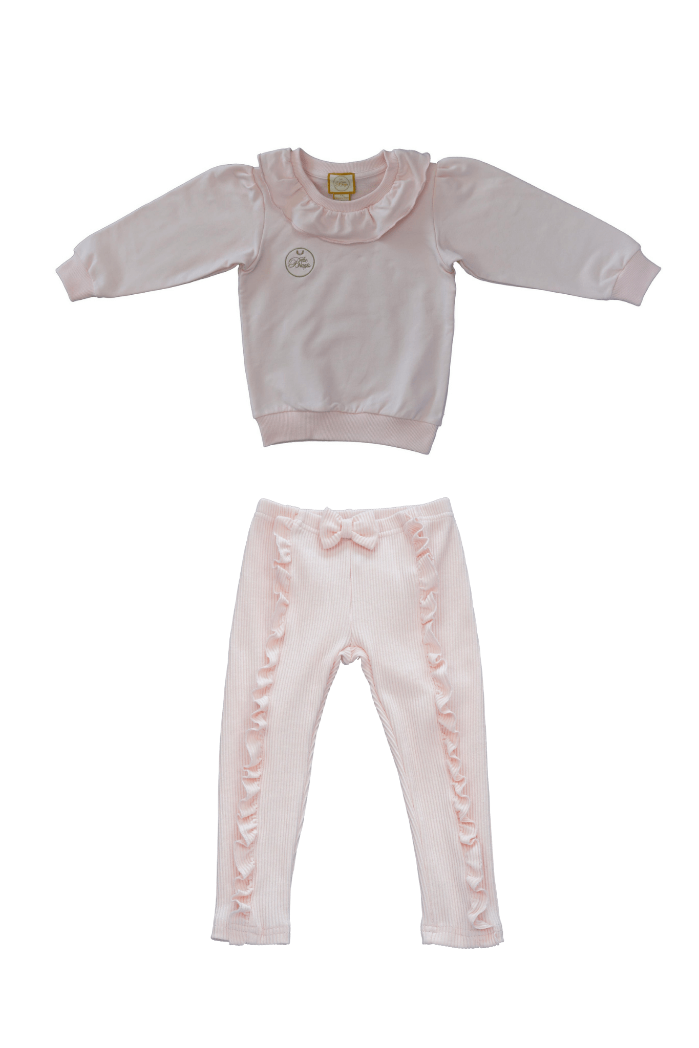 Bebé Biagio Joggedress Tuta Rosa - Sett