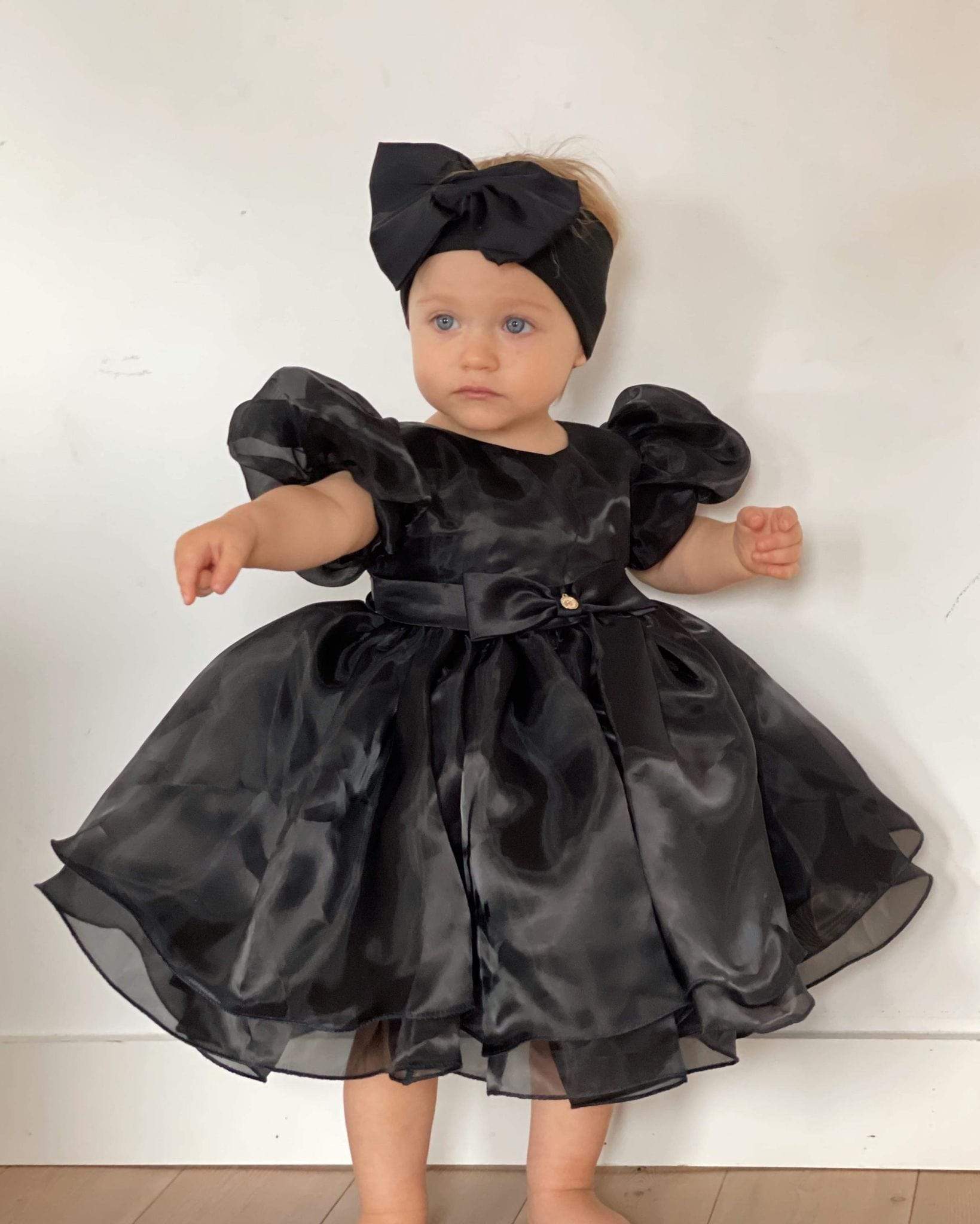 Bebé Biagio Kjole Organza - Kjole - Svart