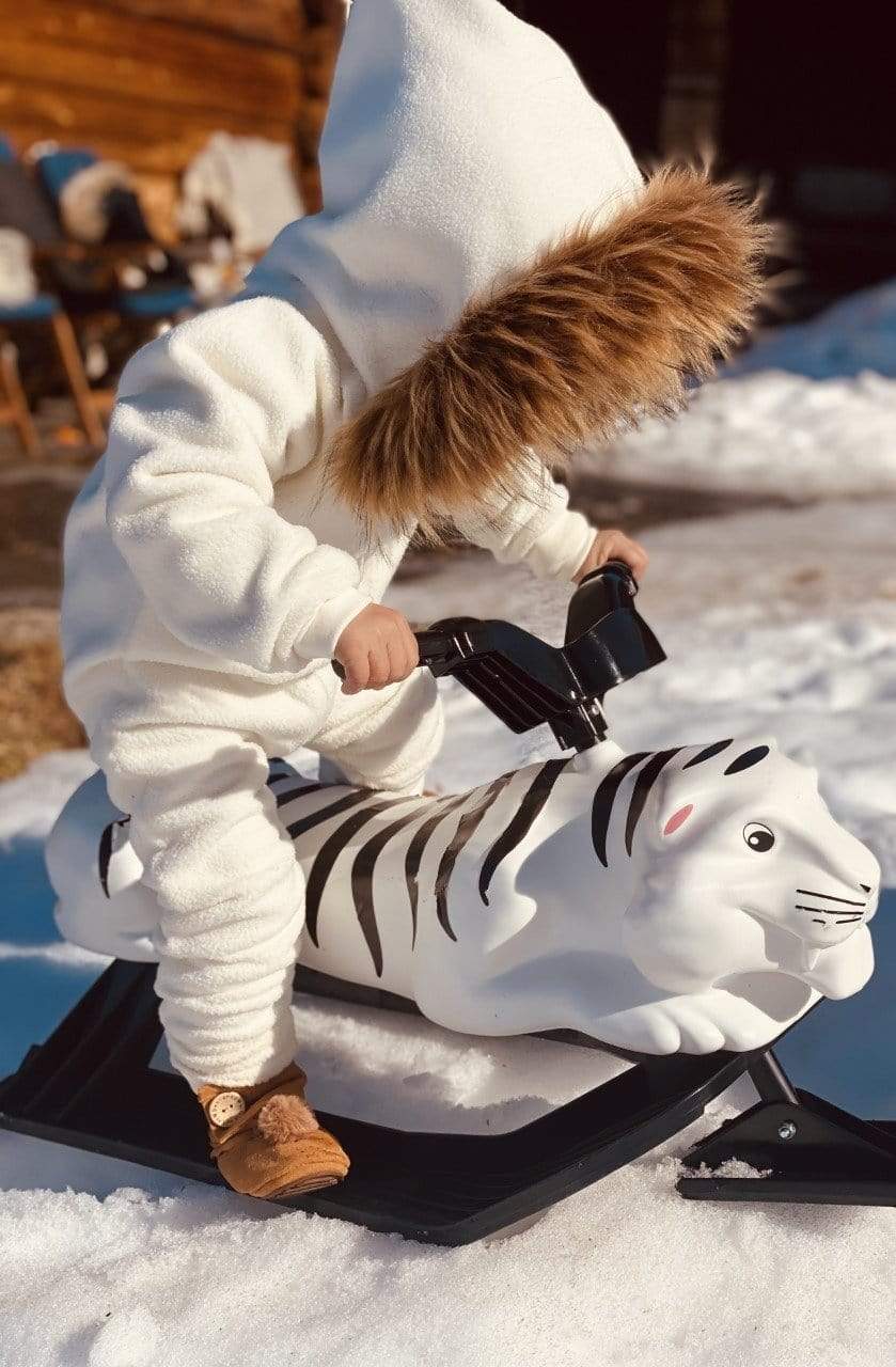 Bebé Biagio Norge Biagio - Fleecedress baby Offwhite