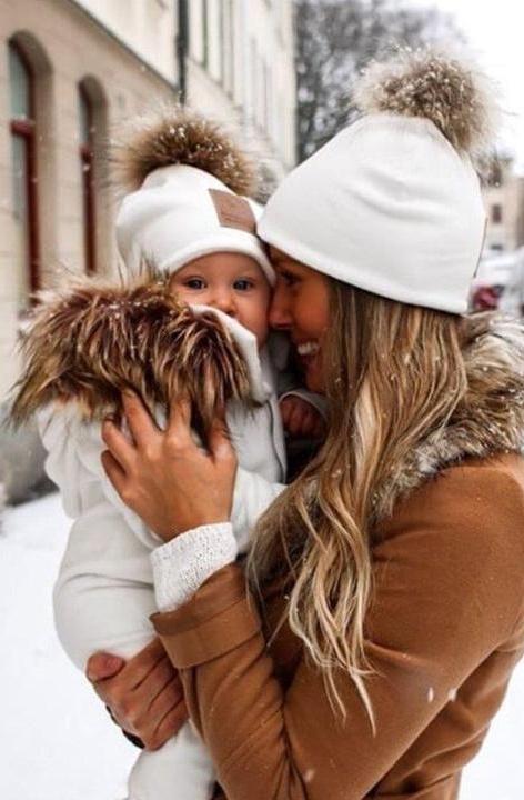 Bebé Biagio Norge Fleecedress baby Offwhite