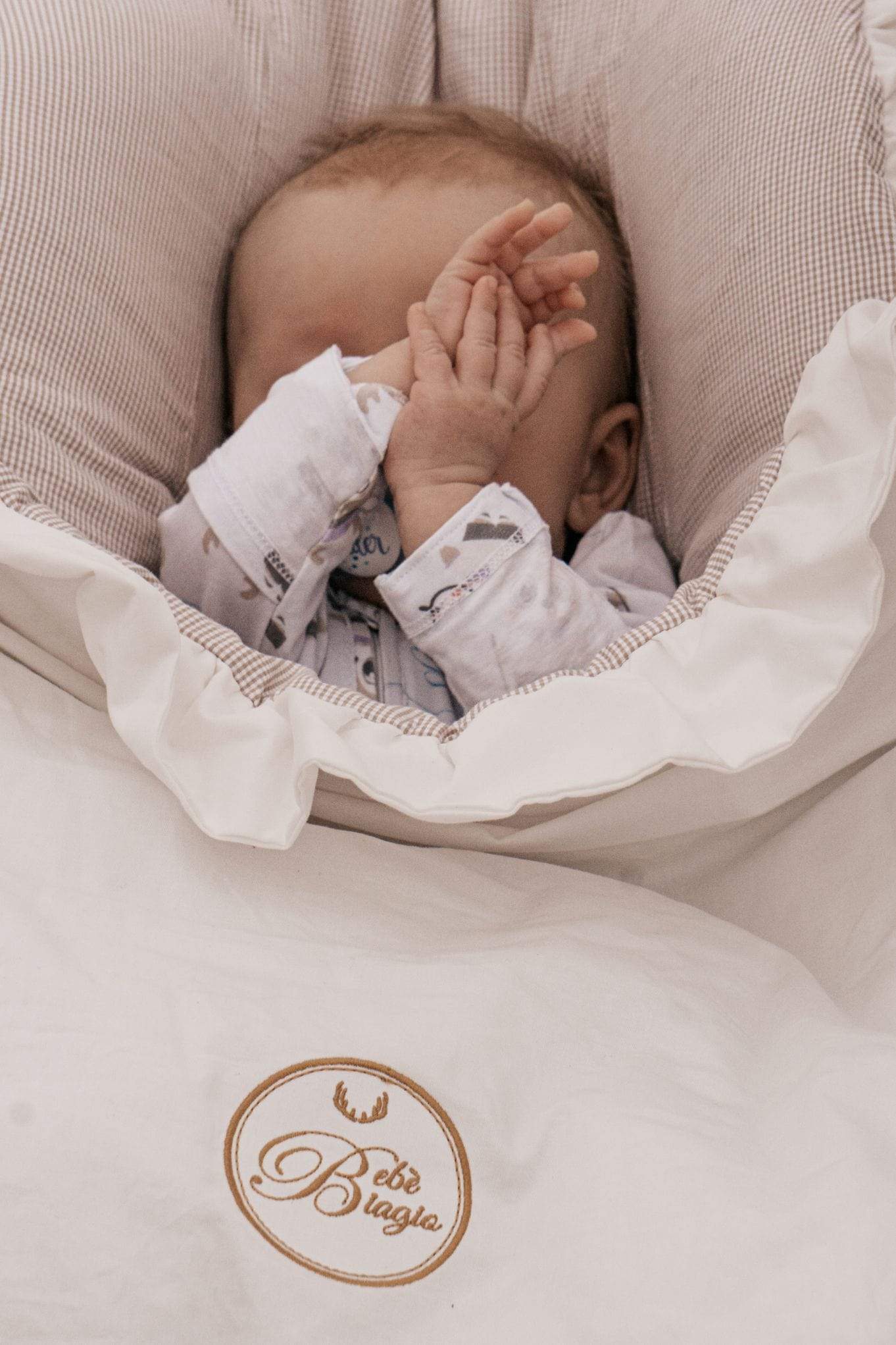 Bebé Biagio Pyjamas Pigiama di Cervo - Pyjamas - Blå