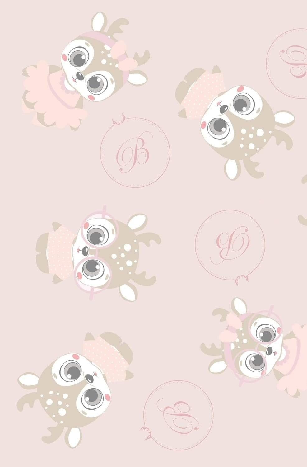 Bebé Biagio Pyjamas Pigiama di Cervo - Pyjamas - Rosa