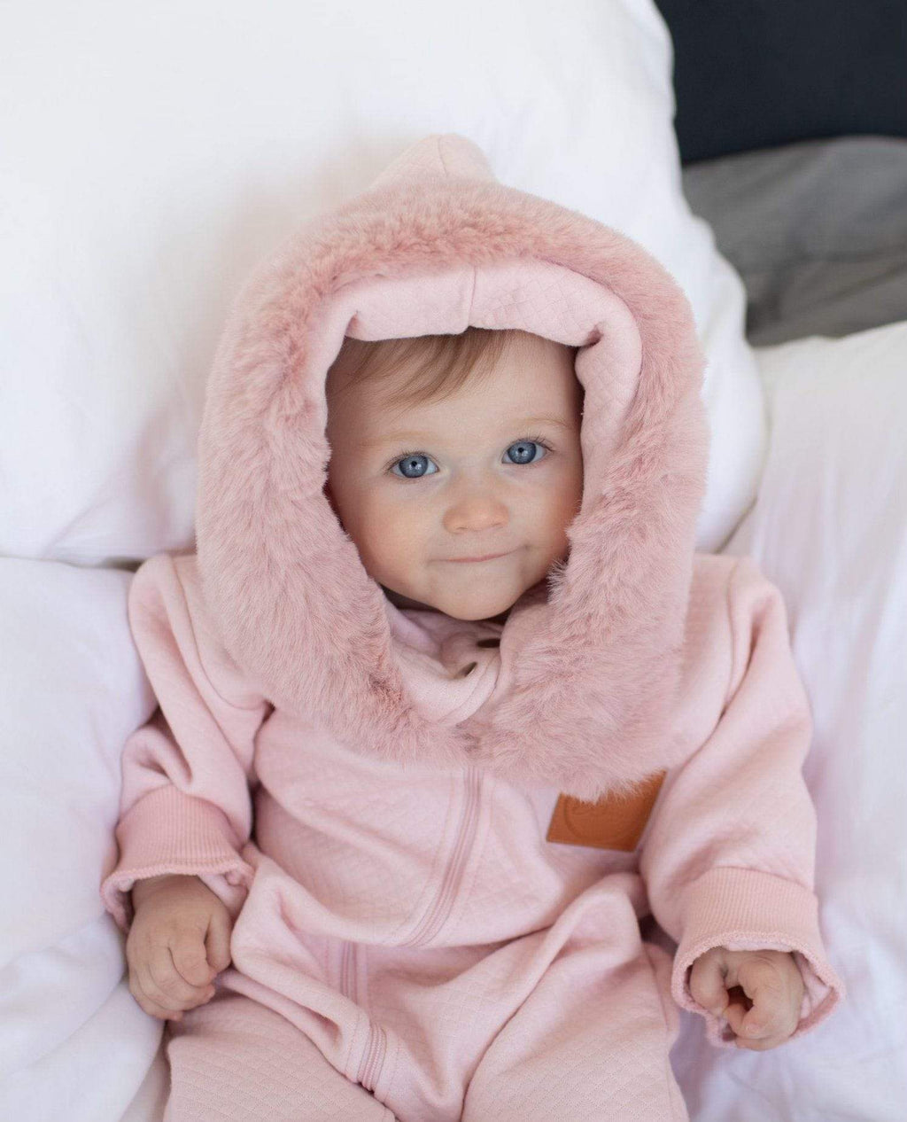 Bebé Biagio Rompers Tesoro - Quilt Romper - Blå