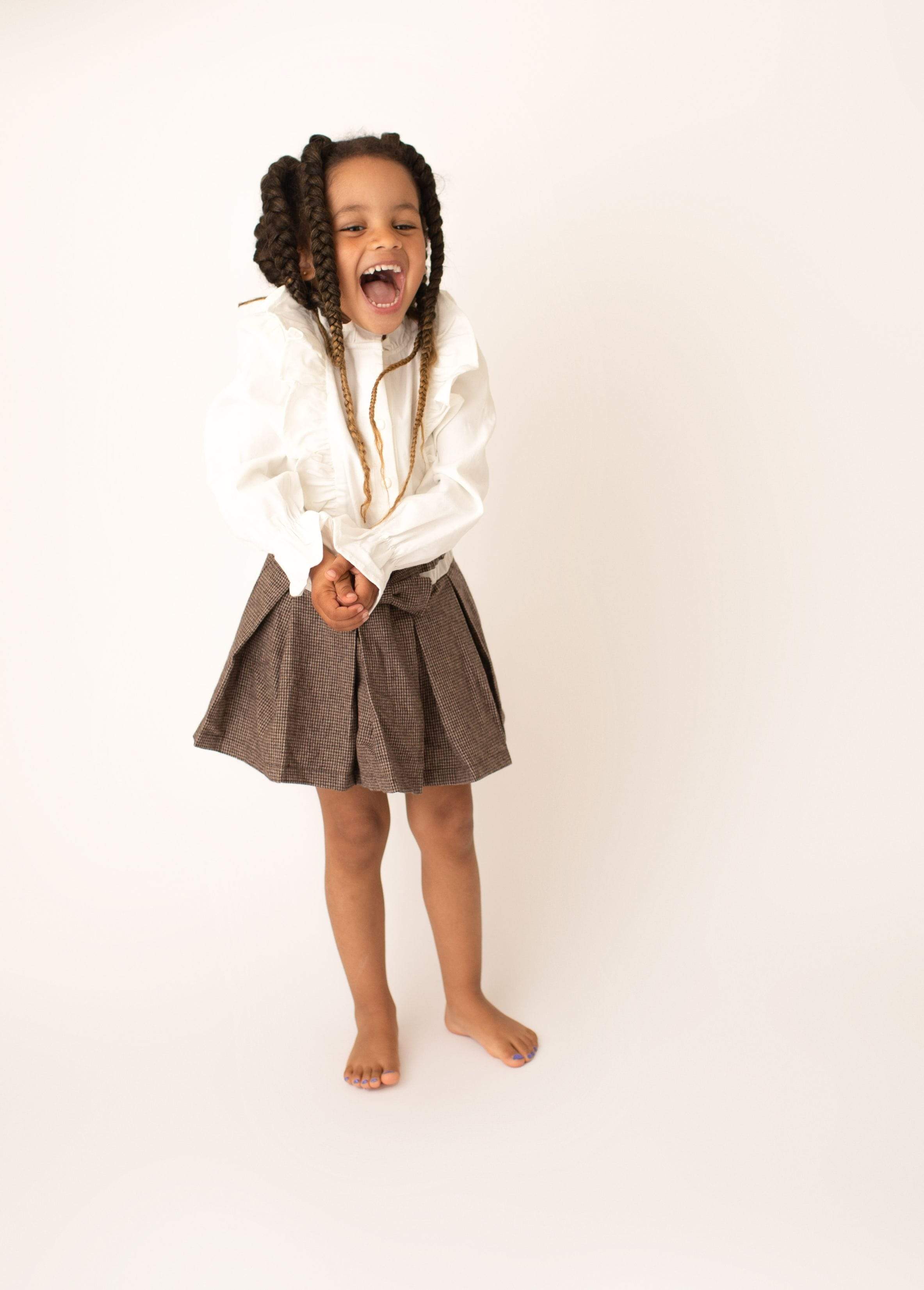 Bebé Biagio Skjørt Emily - Tweed-skjørt