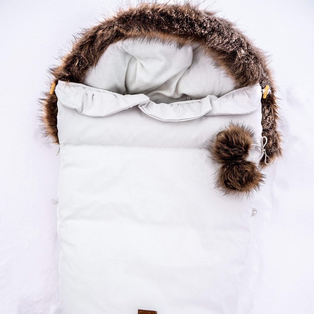 Bebé Biagio Sovepose Hvit / 0-1År / Uni Kaiser - Vinter barnevogn sovepose