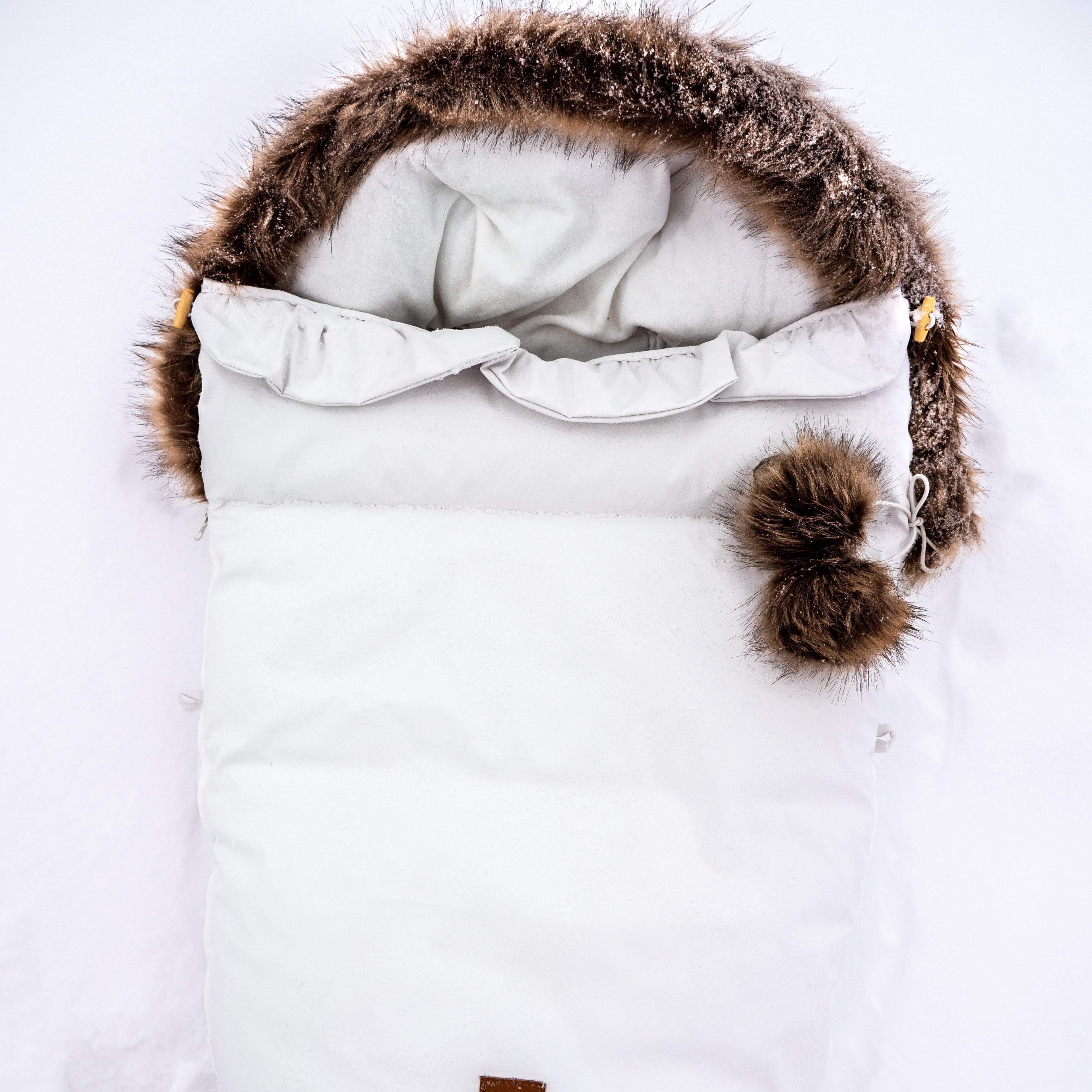 Bebé Biagio Sovepose Hvit / 0-1År / Uni Kaiser - Vinter barnevogn sovepose